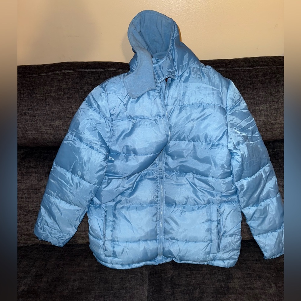 S Blue Puffer Jacket